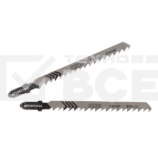 Пилка для лобзика EDGE by PATRIOT T144DF по дереву, 2шт в блистере