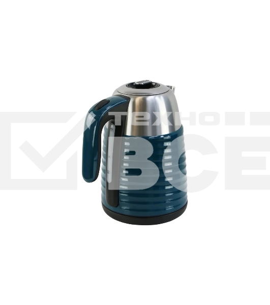 Чайник электрический Willmark WEK-1738PST (1.7л, двойные стенки, эффект термоса, термометр, 2200Вт) Изумрудный