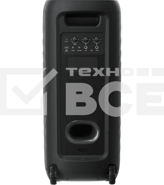 Минисистема Hisense Party Thunder черный 620Вт USB BT