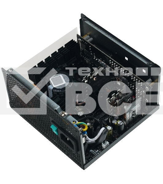 Блок питания Deepcool/GamerStorm PQ750G (ATX 3.1, 750W, Full Cable Management, PWM 120мм fan, 80 PLUS GOLD, Active PFC + Half Bridge + DC/DC, Full Japanese Capasitors, Gen5 PCIe) RET