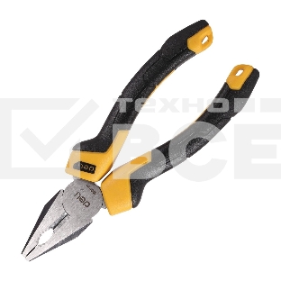 Комбинированные плоскогубцы Deli DL2006Z 160мм, сталь CrV, прорезиненная двухкомпонентная ручка