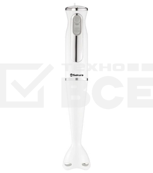 Блендер SAKURA SA-6248W 600Вт погружной пласт.насадка