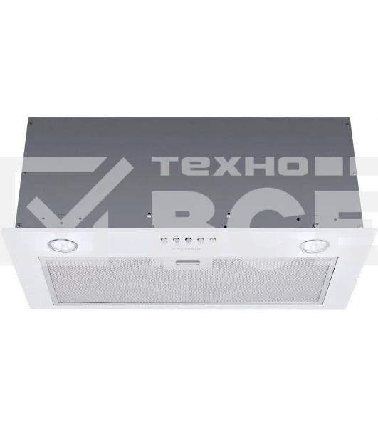 Вытяжка встраиваемая Maunfeld Crosby Power 50 белый, 50 см, 1050 куб. м/ч, 51.8 дБ