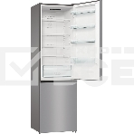 Холодильник Gorenje NRK6201ES4 серебристый двухкамерный 235/96 л морозилка снизу, No Frost, фото3