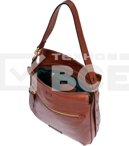 Сумка женская The Bridge Ingrid 04572501/14 коричневая натур.кожа