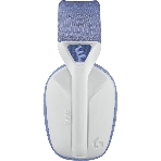 Гарнитура Logitech G435 белый/синий, беспроводная, радиоканал, до 18 ч, фото2