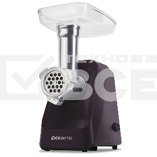 Мясорубка Polaris PMG1852 RUS бордовый (R) 1800Вт