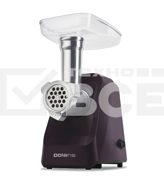 Мясорубка Polaris PMG1852 RUS бордовый (R) 1800Вт