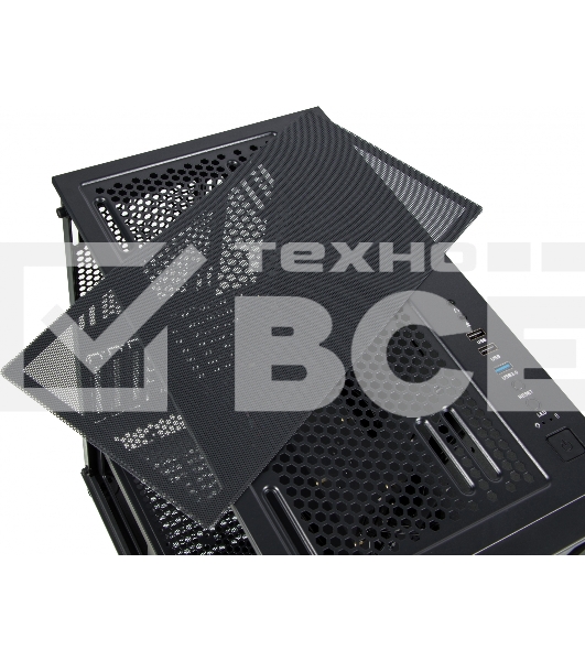 Компьютерный корпус AeroCool / Formula V-LINE 7713 черный без БП ATX 3x120mm 2xUSB2.0 1xUSB3.0 audio bott PSU