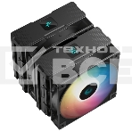 Кулер для процессора DEEPCOOL AG620 DIGITAL серебристый/черный, 120 мм, алюминий/медь, 1950 об/мин, 29.4 дБ, 4 pin, 260 Вт, 161 мм, фото12