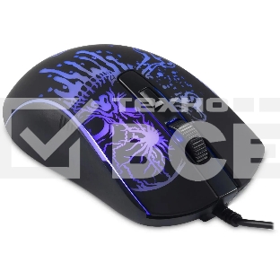 Мышь проводная Oklick 702G черный, 3600 dpi, USB, кнопки - 4