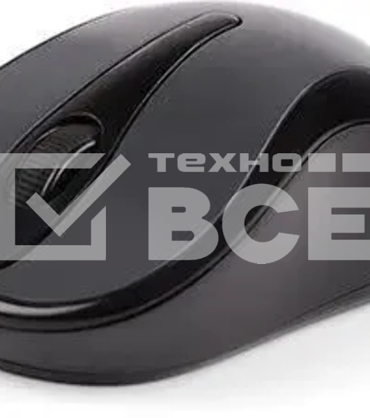 Мышь беспроводная A4Tech G3-280NS серый/черный, 1200 dpi, радиоканал, USB, кнопки - 3