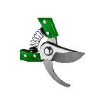 Секатор PC-25 со стальными эргономичными рукоятками, плоскостной, 200 мм, РОСТОК, фото7