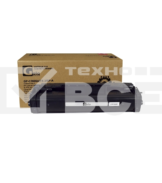 Картридж лазерный GalaPrint GP-C3906A/FX-3/EP-A чёрный (2500 стр.) для HP LaserJet 5L/6L/3100/3150/3100se/3100xi/3150se/3150xi/5LXtra/5L-FS/LJ6Lgold/LJ6LPro LJ6Lse/LJ6Lxi/Canon FAX-L200/FAX-L220/FAX-L240/FAX-L250/FAX-L260/FAX-L260i/FAX-L280/FAX-L290/FAX-L