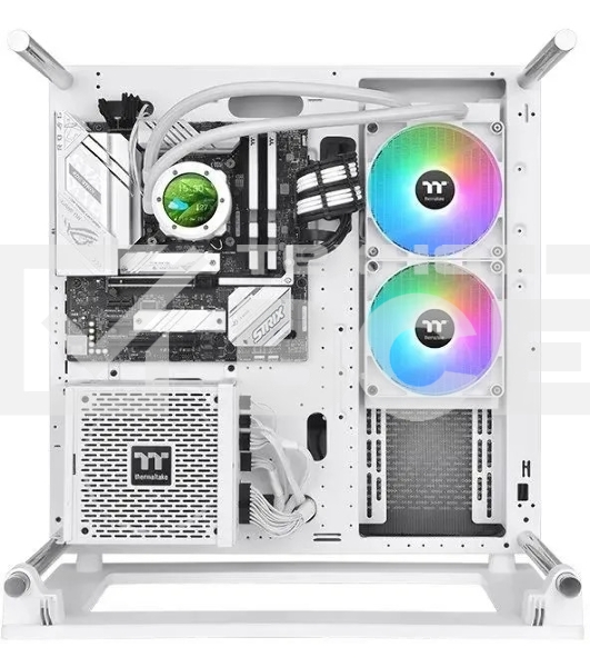 Система водяного охлаждения Thermaltake TH280 V2 Ultra Snow ARGB Soc-AM5/AM4/1151/1200/1700 белый 4-pin 34.7dB Al+Cu LCD Ret (CL-W406-PL14SW-A)