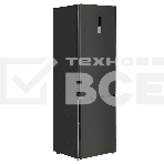 Холодильник Maunfeld MFF200NFSB10 Inverter черный двухкамерный 271/106 л морозилка снизу, NoFrost, фото 1