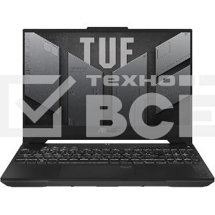 Ноутбук Asus TUF Gaming A15 FA507NVR-LP118 серый 90NR0JK5-M006X0 Ryzen 7 7435HS 32Gb SSD512Gb NVIDIA GeForce RTX4060 8Gb 15.6