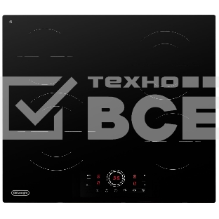 Электрическая варочная панель DeLonghi VITTORIO 2E1F CR Hi Light, независимая, чёрный