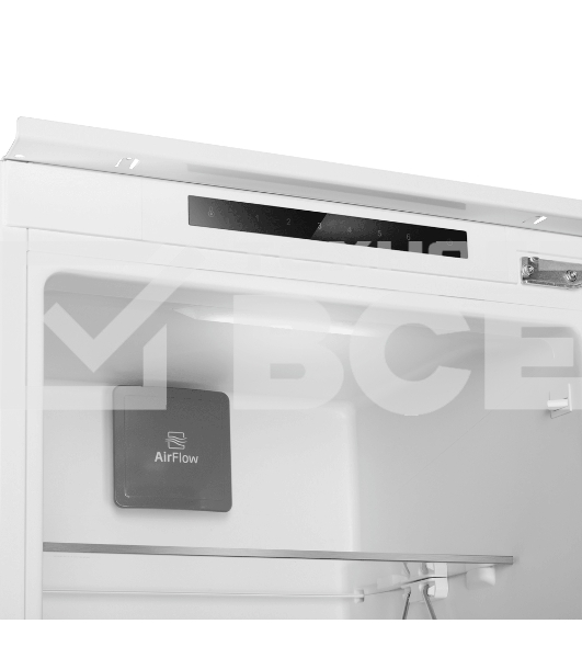 Встраиваемый холодильник Maunfeld MBF193NFFWGR Inverter белый двухкамерный 225/57 л морозилка снизу, NoFrost