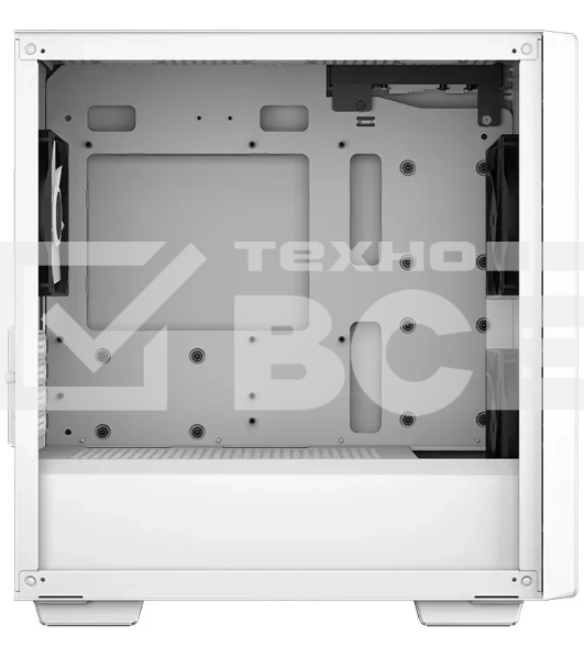 Компьютерный корпус DeepCool CC360 WH ARGb (R-CC360-WHAPM3-G-1) (mATX, без БП, 2xUSB, с окном)