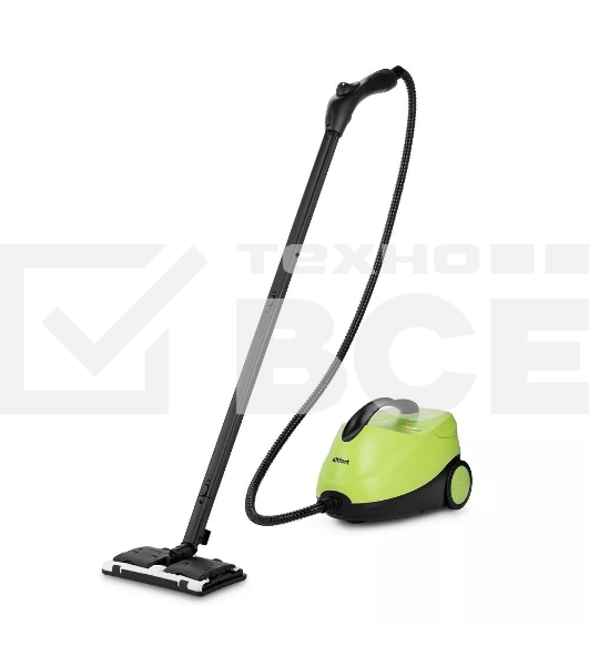 Пароочиститель напольный Kitfort КТ-9186 2000Вт салатовый/черный