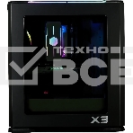Компьютерный корпус ZALMAN X3, ATX, BLACK, WINDOW, 2x3.5