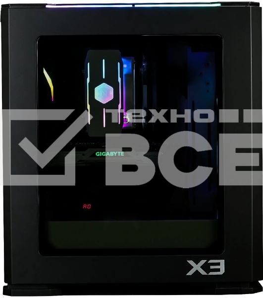 Компьютерный корпус ZALMAN X3, ATX, BLACK, WINDOW, 2x3.5