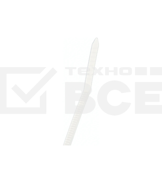 Стяжка нейлоновая неоткрывающаяся Hyperline GT-200IC, безгалогенная (halogen free), 200x3.6 мм, (100 шт)