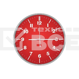 Часы настенные Centek СТ-7100 Red