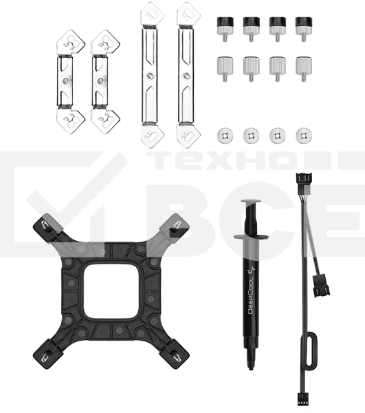 Кулер для процессора DEEPCOOL AK620 DIGITAL SE WH LGA20XX/1700/1200/115X/AM5/AM4 (9шт/кор, TDP 260W, PWM, DUAL Fan 120мм, 6 тепл. трубок, ARGb, белый) RET (R-AK620-WHADMN-GJD)