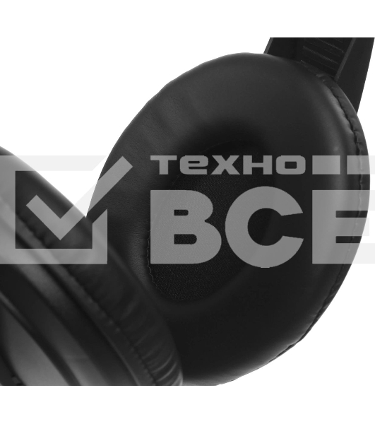 Проводные наушники Oklick HP-M211V черный, полноразмерные, Jack 3.5 мм