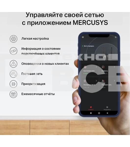 Двухдиапазонный гигабитный роутер Mercusys MB230-4G Wi-Fi AC1200 с поддержкой 4G+ категории 6