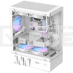 Корпус Formula Crystal Z1CM v2 белый без БП mATX 5x120мм 1xUSB3.0 audio bott PSU, фото4