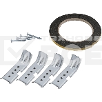 Комбинированная варочная панель (электрическая+газовая) Maunfeld EEHS.64.3CS/KG, фото14