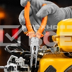 Длинногубцы Sparta Classic, 180 мм, прямые шлифованные, пластмассовые рукоятки, фото9