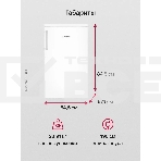 Морозильная камера Hansa FZ138.3, белый, 80л, 2 ящика, фото16