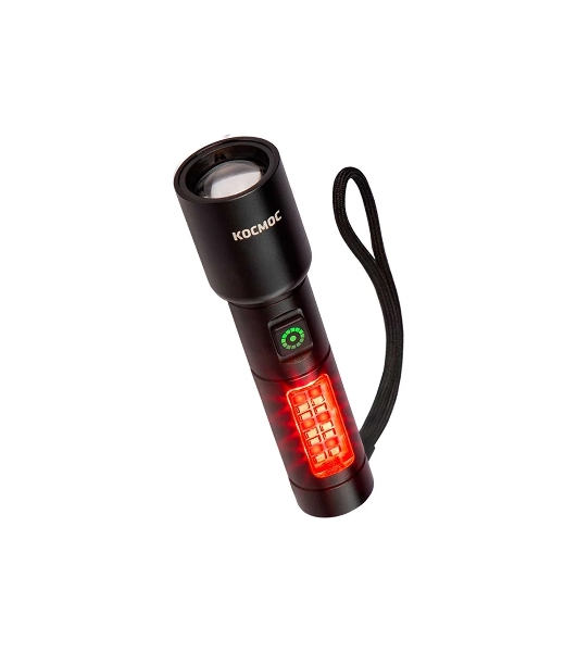 Фонарь ручной аккумуляторный КОСМОС KOC134Lit черный