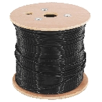 Кабель NEOMAX NM11031 U/UTP cat.5e 4 пары (305 м) 0.48 мм (24 AWG) Медь, внешний, PE, черный, фото 1