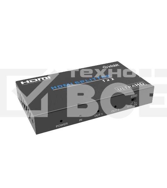 Усилитель - распределитель Infobit iSwitch 102 1х2 HDMI 4K60