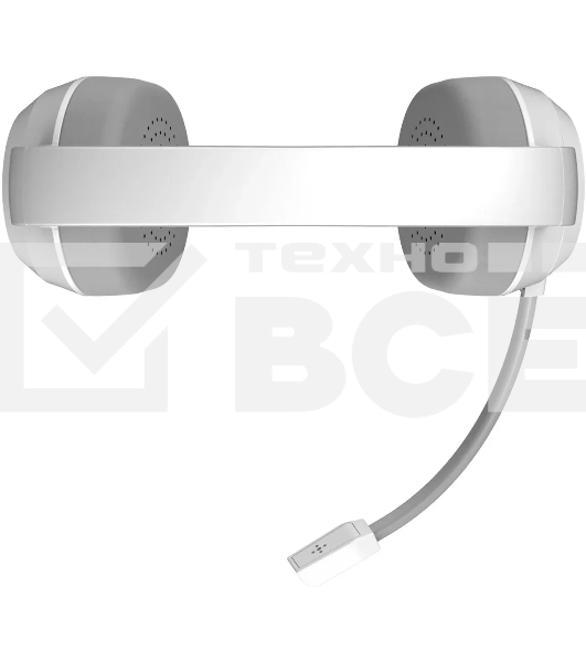 Наушники с микрофоном A4Tech Fstyler FH150U белый/серый 2м накладные USB оголовье (FH150U WHITE)