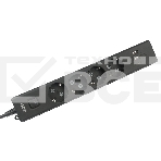 Бытовой удлинитель PowerCube, 4р с/з вык.,3USB, 3500 Вт, 16А, 1.9 м, 3*1,0 (черный) PC-7B-2M, фото9