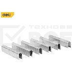 Набор скоб для степлера (Тип U) Deli DL238012 (12 х 6,3 х 1,2мм * 2000 шт) Нержавеющая сталь., фото5