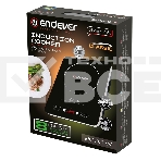 Индукционная плитка Endever Skyline IP-53, черный, мощность 2000 Вт, диаметр посуды 12-26 см, 8 режимов мощности, фото2