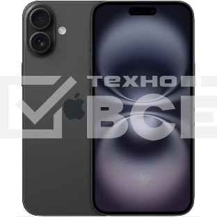 Смартфон Apple iPhone 16, 8/128Gb, черный