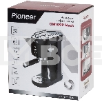 Кофеварка рожковая Pioneer CM109P black черный, исп. кофе - молотый, 1 л, 1400 Вт, 20 Бар., фото2
