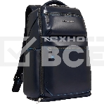 Рюкзак мужской Piquadro Blue Square CA6592B2BM/BLU2, кожа, темно-синий, фото23