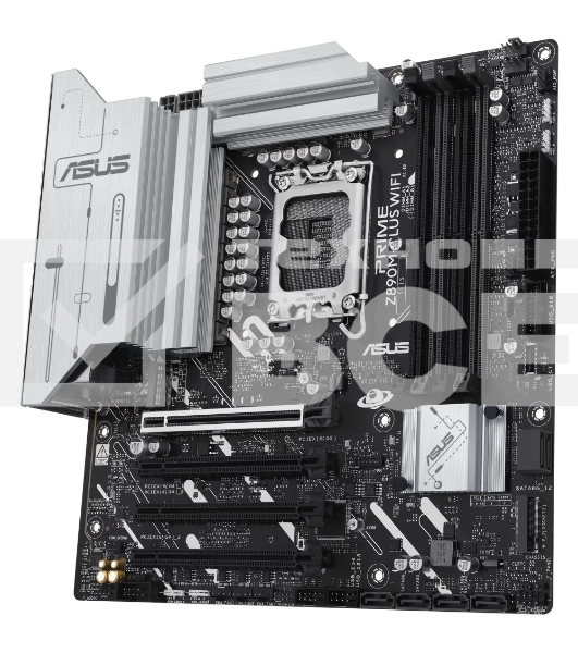 Материнская плата ASUS PRIME Z890M-PLUS WIFI, LGA 1851, Intel Z890, 4xDDR5, 6xSATA, 3xM.2, 1xPCIe 5.0 x16, 1xPCIe 4.0 x4, 2xPCIe 4.0 x1, 1xHDMI, 1xDP, 1x2.5Gb LAN, 2xUSB-A 2.0, 4xUSB-A 3.2 Gen 1, 1xUSB-A 3.2 Gen 2, 1xUSB-C 3.2 Gen 2x2, 3x3.5 мм, 7.1, mATX