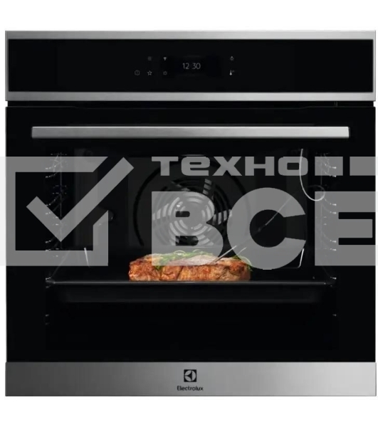 Духовой шкаф электрический Electrolux EOE8P39WX, черный/нержавеющая сталь