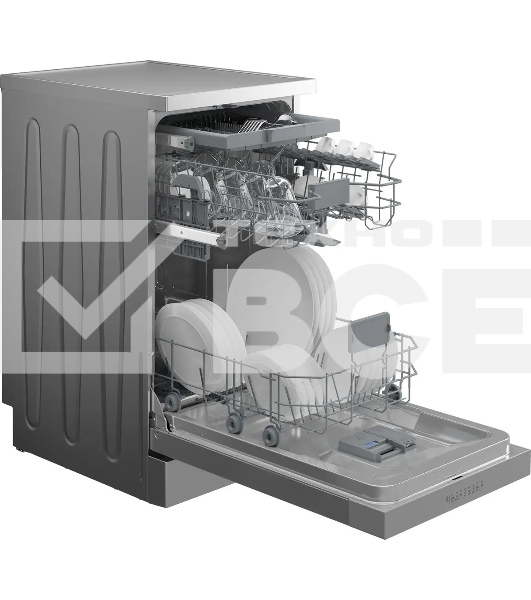 Посудомоечная машина Hotpoint HFS 2C85 DW X отдельностоящая, нержавеющая сталь