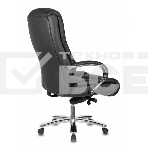 Кресло руководителя Бюрократ T-9925SL/BLACK черный, кожа, крестовина хром, фото14